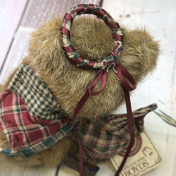 Boyds Rascal 903008 Plush Bear “Bearly An Angel” T.J.’s Best Dressed w/ Tag - Picture 13 of 15
